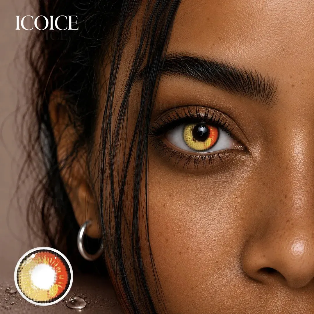 ICOICE Anime Red Brown | 1 Year