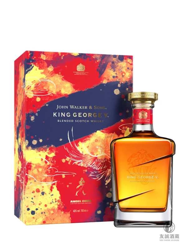 尊尼獲加johnnie walker 藍牌喬治五世新年特別版威士忌 友誠酒藏