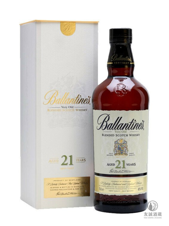 百齡罈 ballantine's 威士忌 21年 友誠酒藏