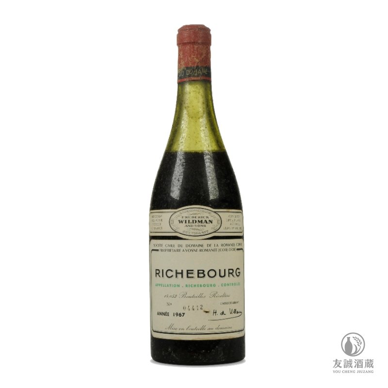 1967年 Romanée-Conti Richebourg 李奇堡特級園紅酒 友誠酒藏