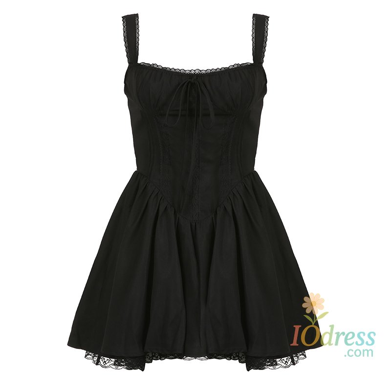 IO Dress Rockmore Elegant Party Dresses Ladies Fashion Evening Bodycone A-Line Pleated Fluffy Dress Lace Sexy Ball Gown Mini Sunderss