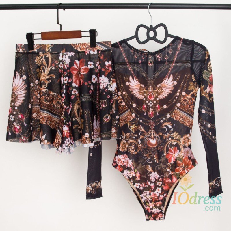 IO Dress 2 Piece Sets Swimwear And Shorts Sexy Swimsuit Women Summer Bathing Suit Bikini Set Beach Cover Up Swimming Suit Купальник