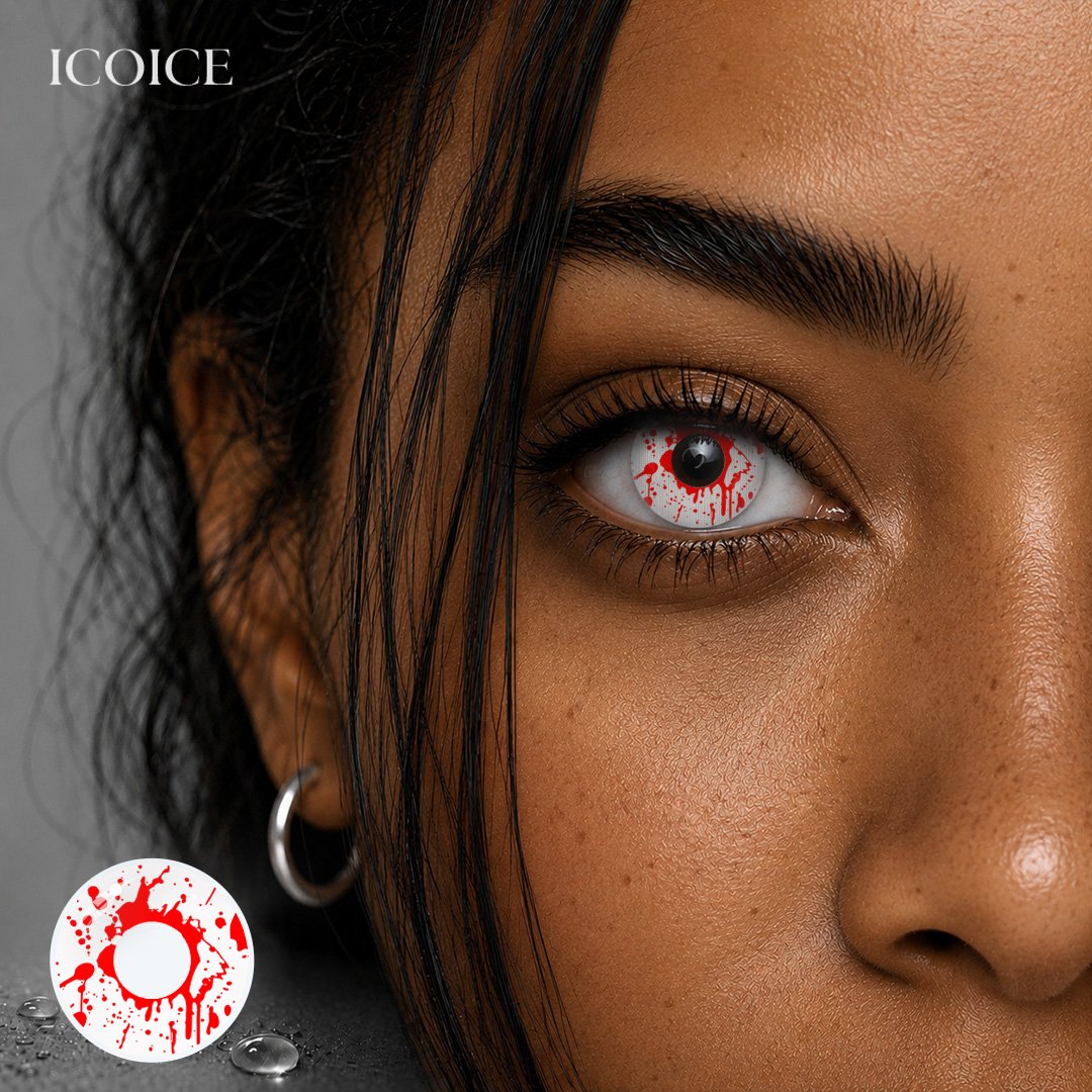 ICOICE Pro White Slit Red | 1 Year