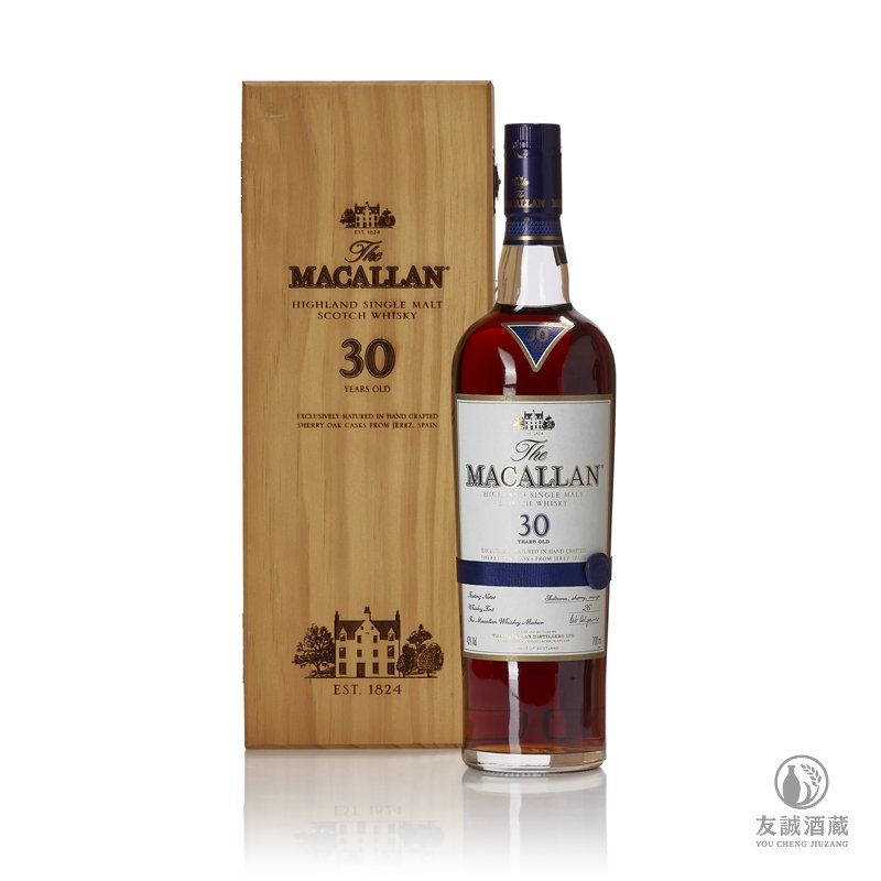 麥卡倫Macallan 30年雪莉桶 友誠酒藏