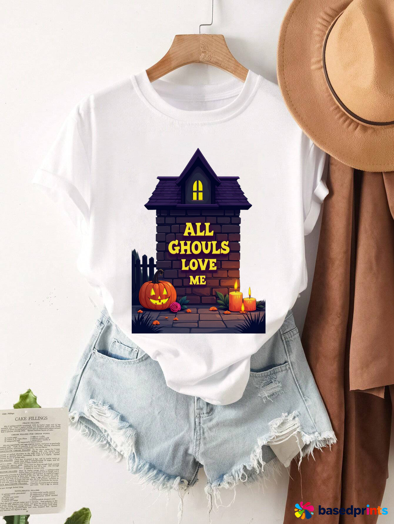 Halloween Pumpkin House T-Shirt