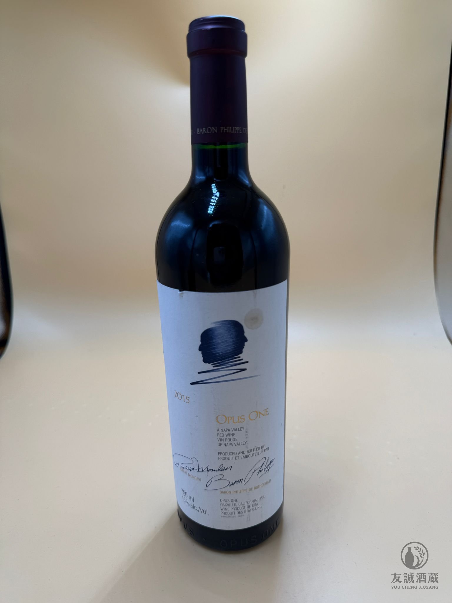 【0109】作品一號 Opus One 2015|正標微瑕 友誠酒藏