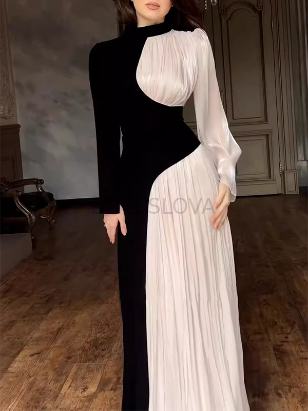 chinese dress ladies Amazon.com: Ladies Round Neck Fringe High Waist Pack Hip Solid Color Long  Sleeve Dress Mid Formal Dresses for Evening Dresses Size : Clothing, Shoes  & Jewelry