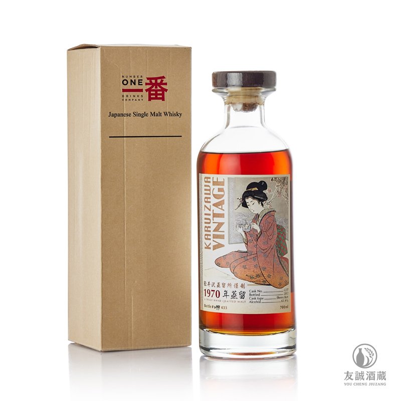 Karuizawa輕井澤藝妓系列1970 #6227威士忌 友誠酒藏
