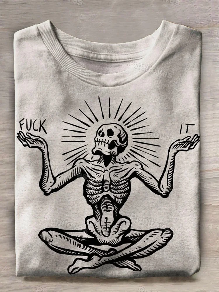 Fuck It Bone T Shirt