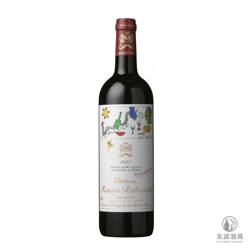 1997年Chateau Mouton Rothschild木桐酒莊正牌紅酒 友誠酒藏