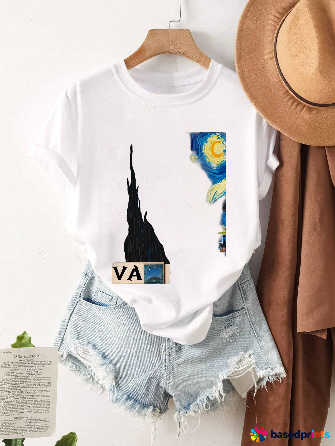 Van Gogh Starry Night T Shirt