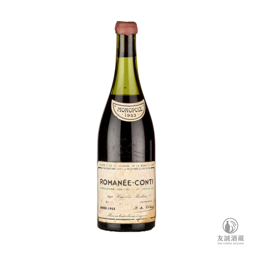 1953年Romanee-Conti 羅曼尼·康帝特級園紅酒 友誠酒藏