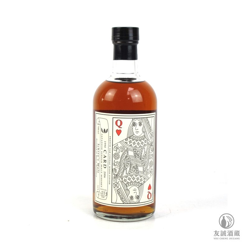 羽生 撲克牌系列 HANYU ICHIRO'S MALT-QUEEN OF HEARTS 友誠酒藏