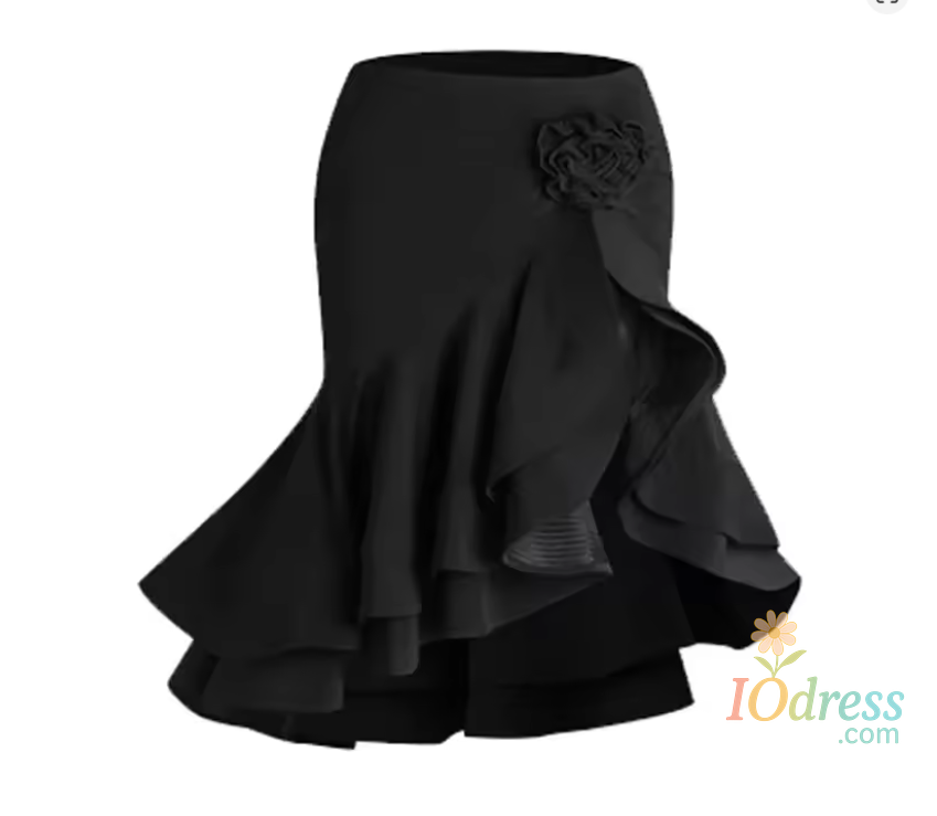 IO Dress 2025 New Latin Dance Dress Suit Costume for Girls Black Sexy Backless Bodysuit Chacha Rumba Tango Training Skirt Kids Dance Wear