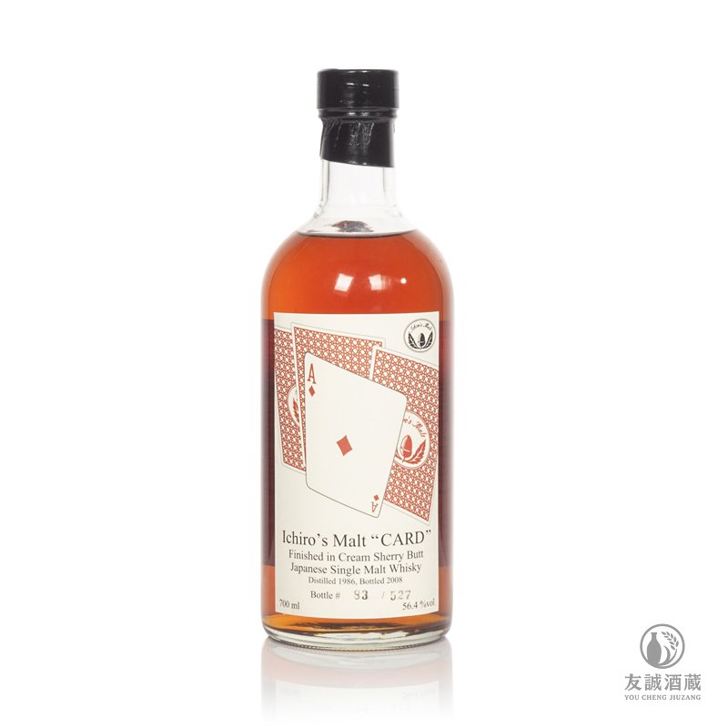 羽生 撲克牌系列 HANYU ICHIRO'S MALT-ACE OF DIAMONDS 友誠酒藏