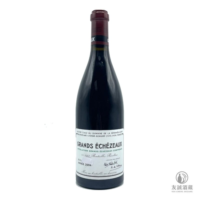 2004年Romanée-Conti Grands Echézeaux 大依瑟索特級紅酒 友誠酒藏
