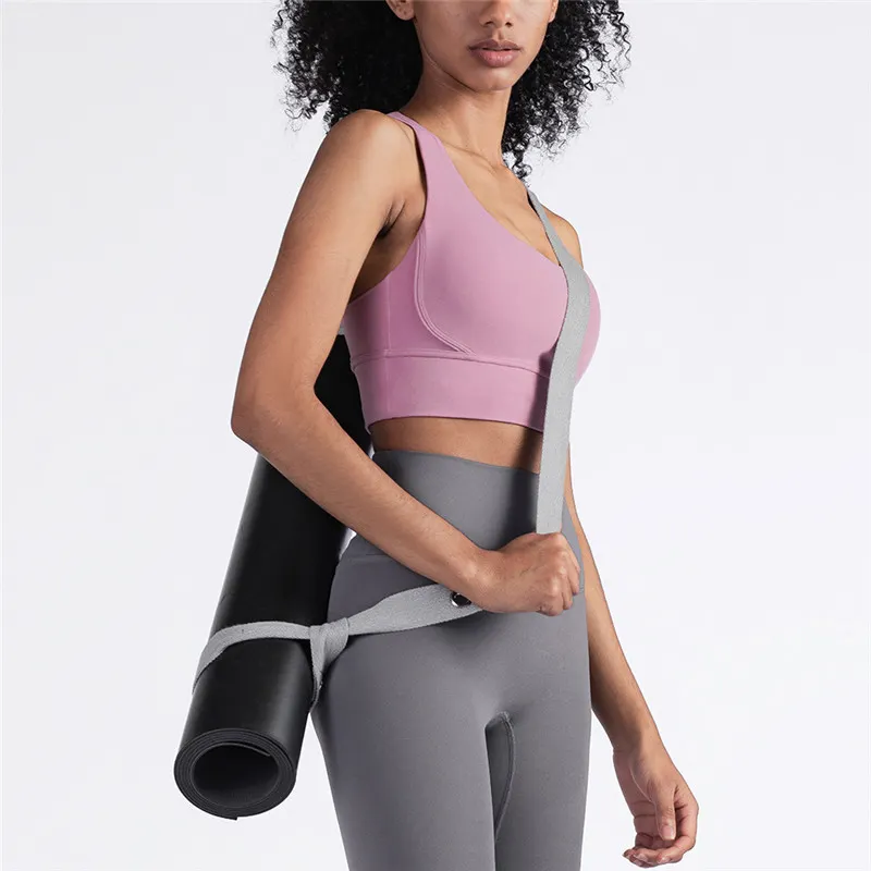 purple workout bra top
