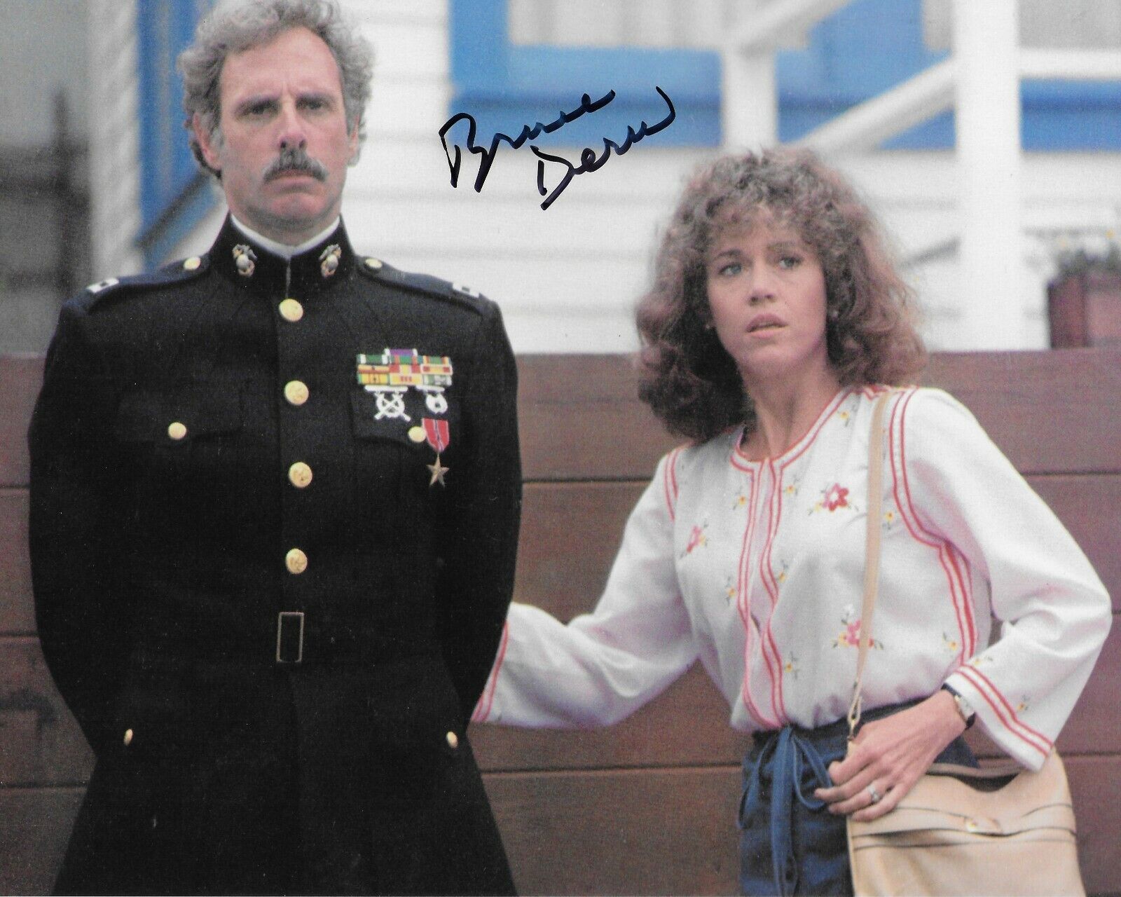 Bruce Dern Coming Home Original Autographed 8X10 Photo Poster painting signed at Hollywood Show