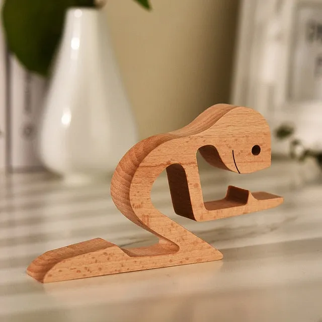 Carving Wooden Ornament Decorations Wood Dog Figurines Home Decor Dog Statue Women Miniature Home Decoration Crafts Office Table