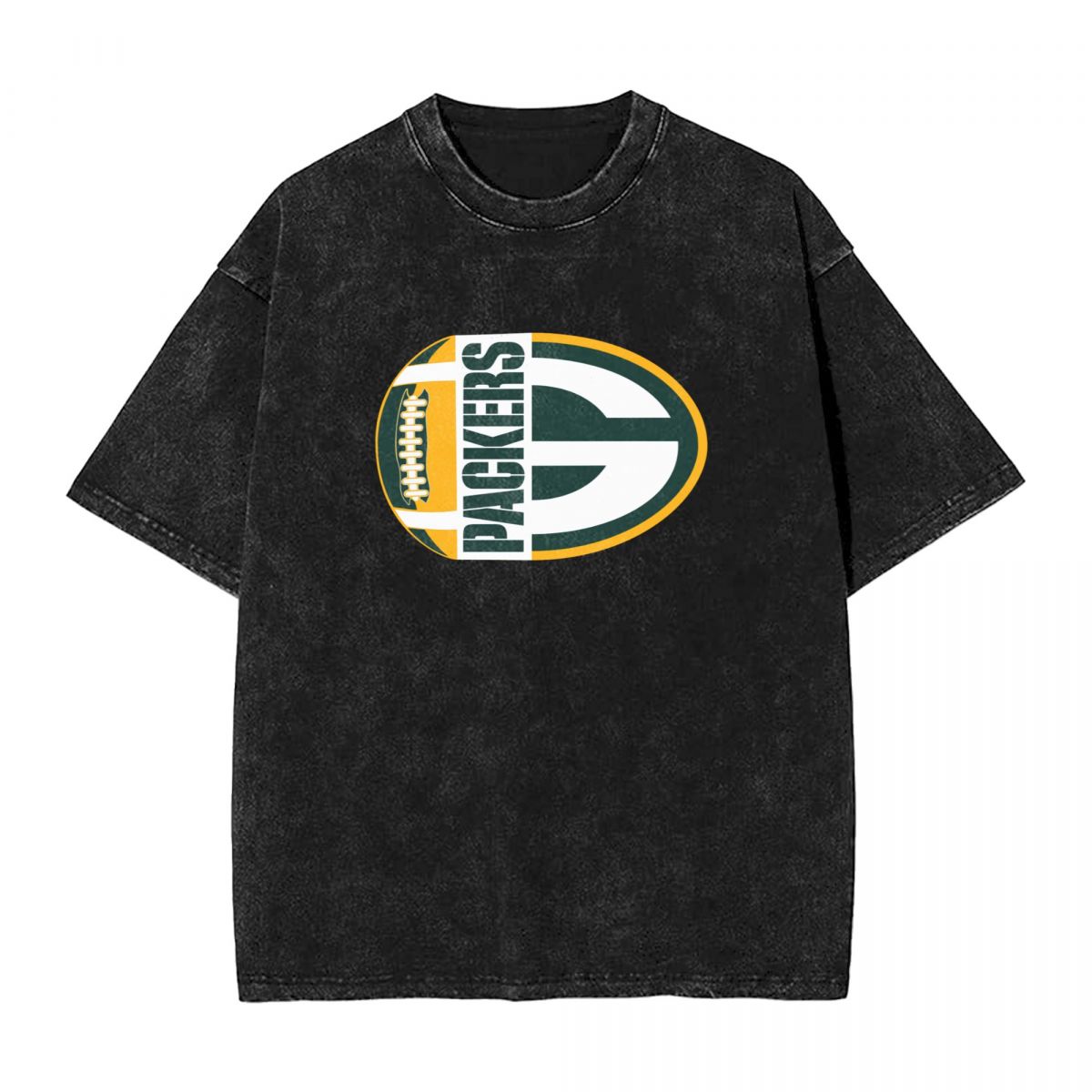 Green Bay Packers Men's Vintage Oversized T-Shirts