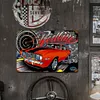 Muscle z28 redline - Panneaux en &eacute;tain m&eacute;tallique(20*30cm/30*40cm)
