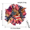 4th of July Wreath Patriotic American Wreath for Independence Day & Memorial Day