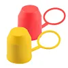 Car Trailer Ball Cap PVC Tow Bar Cap Waterproof for Car Ball Head (Red)