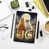 Cat Special Shaped A5 5D DIY Diamond Art Painting Notebook Kit for Friends
