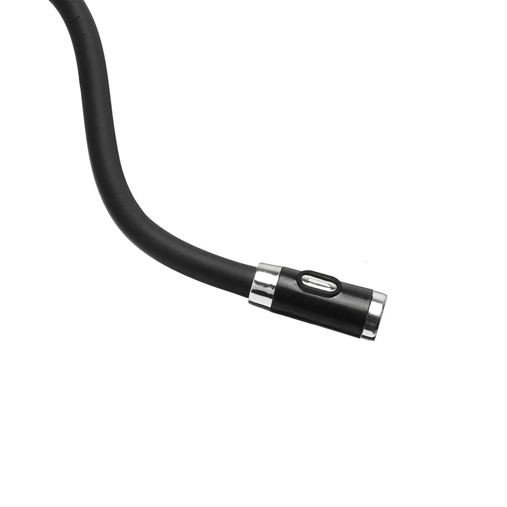 LED Flexible Handsfree Hug Neck Reading Book Light Torch Flashlight (Black)