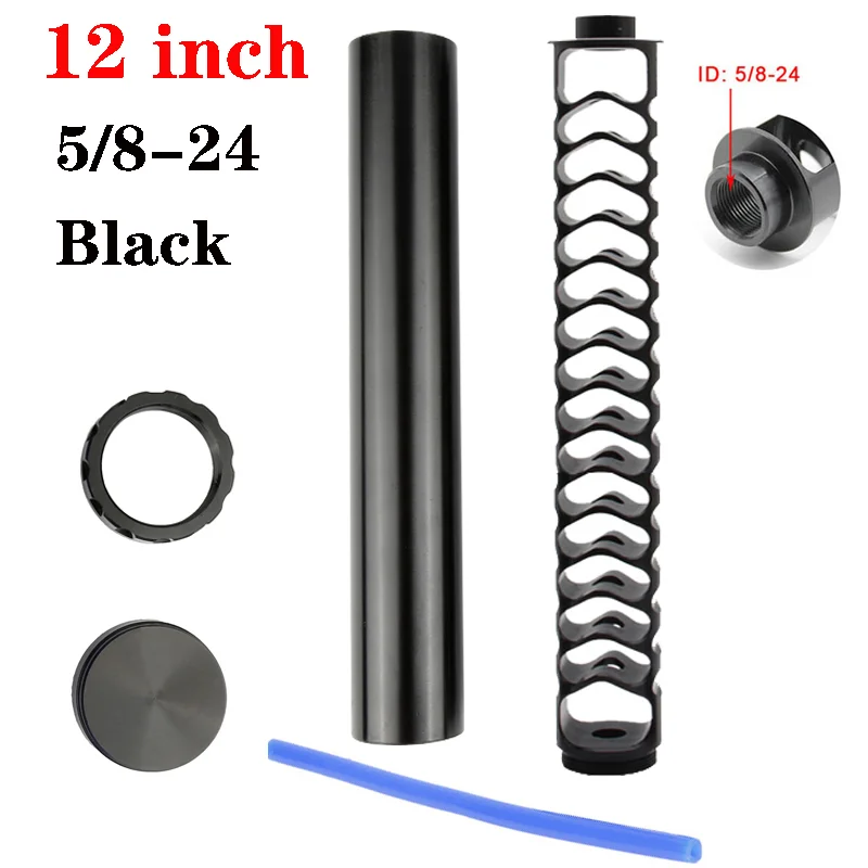 Car Fuel Filter Solvent Trap 6" 10" 12"Aluminum 1/2 28 or 5/8 24