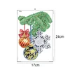 Diamond Painting Christmas Balls Stickers Self-Adhesive Sticker for Kids Gifts