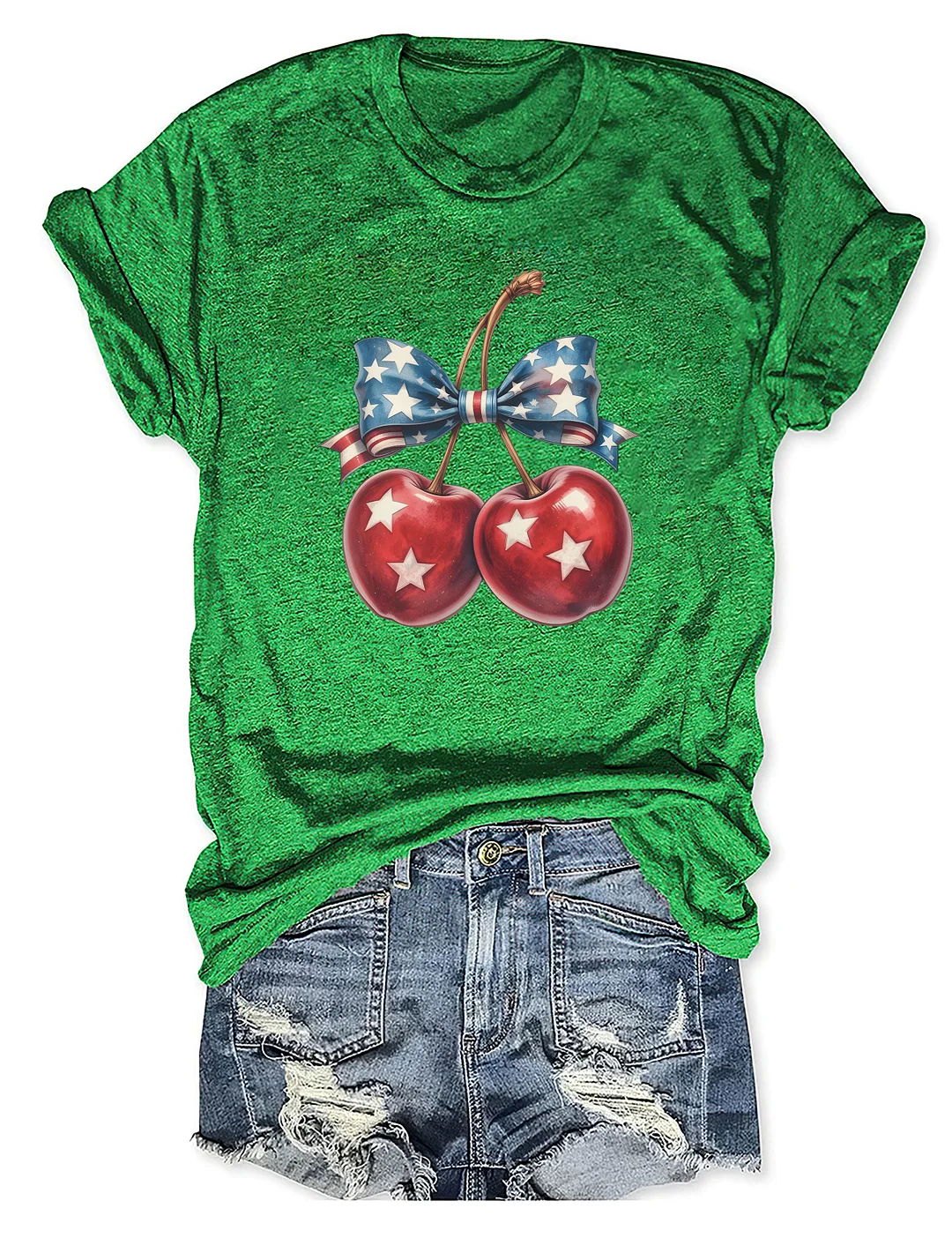 4th of July Cherry T-shirt
