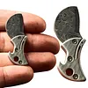 Mini Titanium Compact Bottle Opener & Cutter Small Bottle Opener Keychain Coin Knife for Packages Camping DIY & Everyday Carry Gear