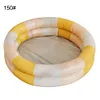 Inflatable Swimming Pool Baby  Outdoor Paddling Pool (Beige 90cm diameter)