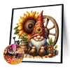 Diamond Painting-DIY Full Round Drill Cute Gnome