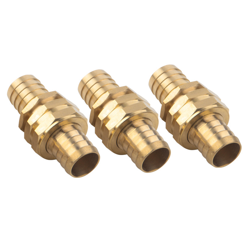 

3 Pairs Hose Tube Pipe Fittings Copper Connector Adapter for Faucet Joint, 501 Original