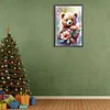 (40*60cm)Flower Bear - Full Round Drill Diamond Painting