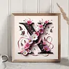 Diamond Painting -DIY Round Drill Letter X