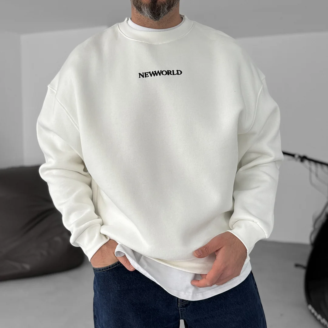 Retro Ethnic Casual Oversized Sweater