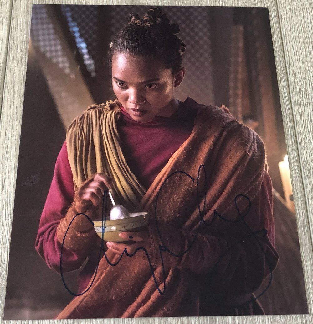 CHIPO CHUNG INTO THE BADLANDS SIGNED AUTOGRAPH THE MASTER 8x10 Photo Poster painting w/PROOF