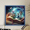 Fairy Tales In Books-11CT Stamped Cross Stitch 50*50cm/19.69*19.69in tapestrymarket