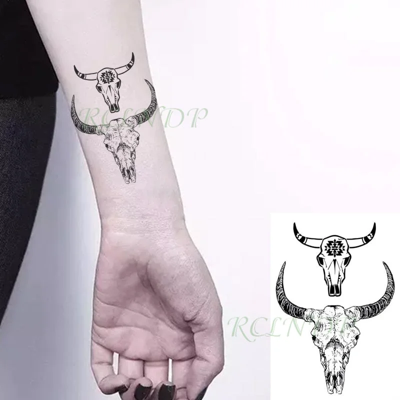 Waterproof Temporary Tattoo Sticker Sexy Girl Medusa Snake Hair Arm Hand Back Leg Art Flash Tatoo Fake Tatto for Women Men