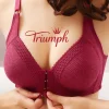 Triumph - 【M-7XL】Triumph -Novo suti&atilde; sexy feminino 2024 Roupa &iacute;ntima de algod&atilde;o confort&aacute;vel e sem costura sem costura