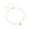Gioiacombo™ Collana con clavicola di perle e farfalle