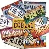 Car Plate License - Random Metal  Sign Mystery Box Surprise Box 10pcs - /20pcs - /30pcs - /50pcs - 
