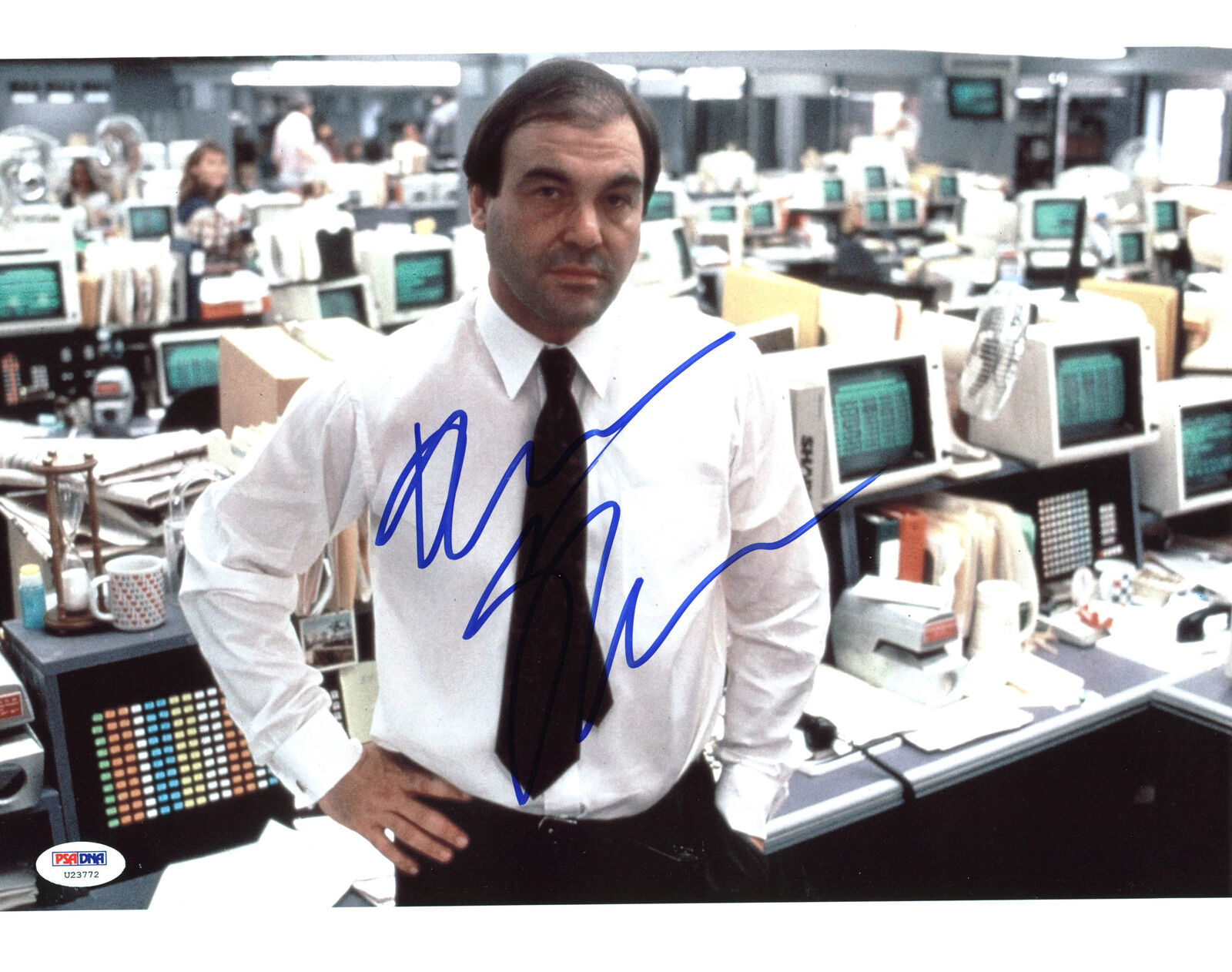 Oliver Stone Wall Street Authentic Signed 11x14 Photo Poster painting PSA/DNA #U23772