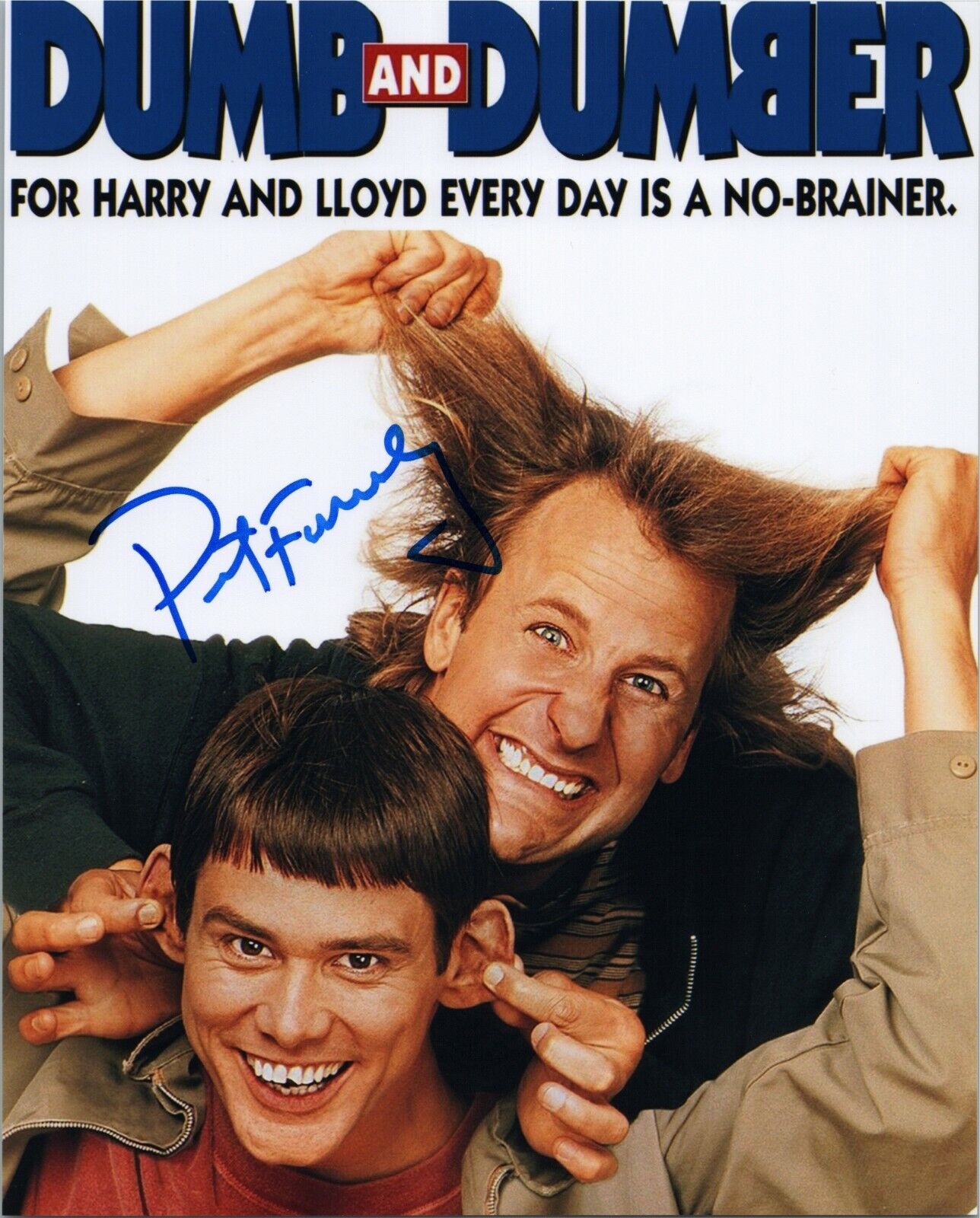 ~~ PETER FARRELLY Authentic Hand-Signed DUMB AND DUMBER