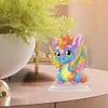 >SALE<DIY Crystal Diamond Ornament Acrylic Multi-Color Dragon Kids Gift (2#)