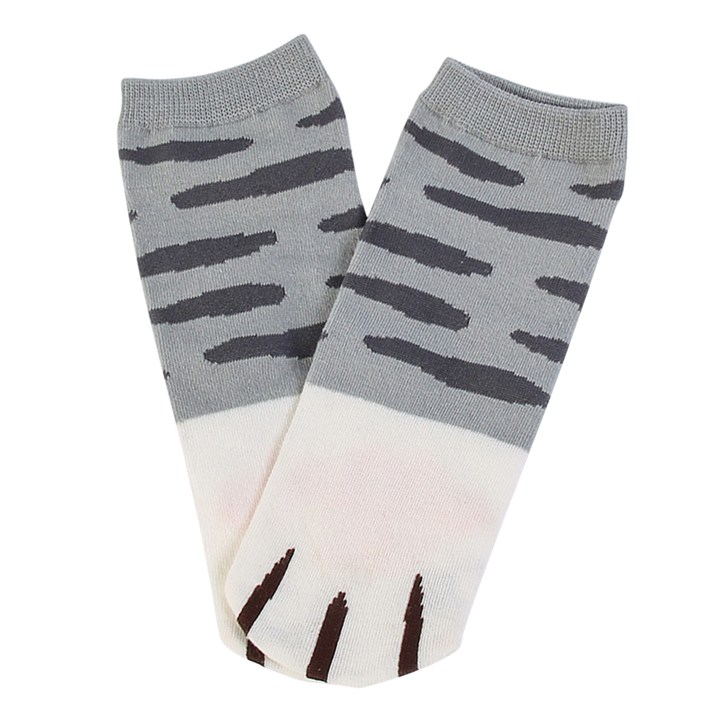 

Cotton Short Socks Cute Cat Claw Soft Women Ankle Socks for Spring Autumn, Yellow stripes, 501 Original