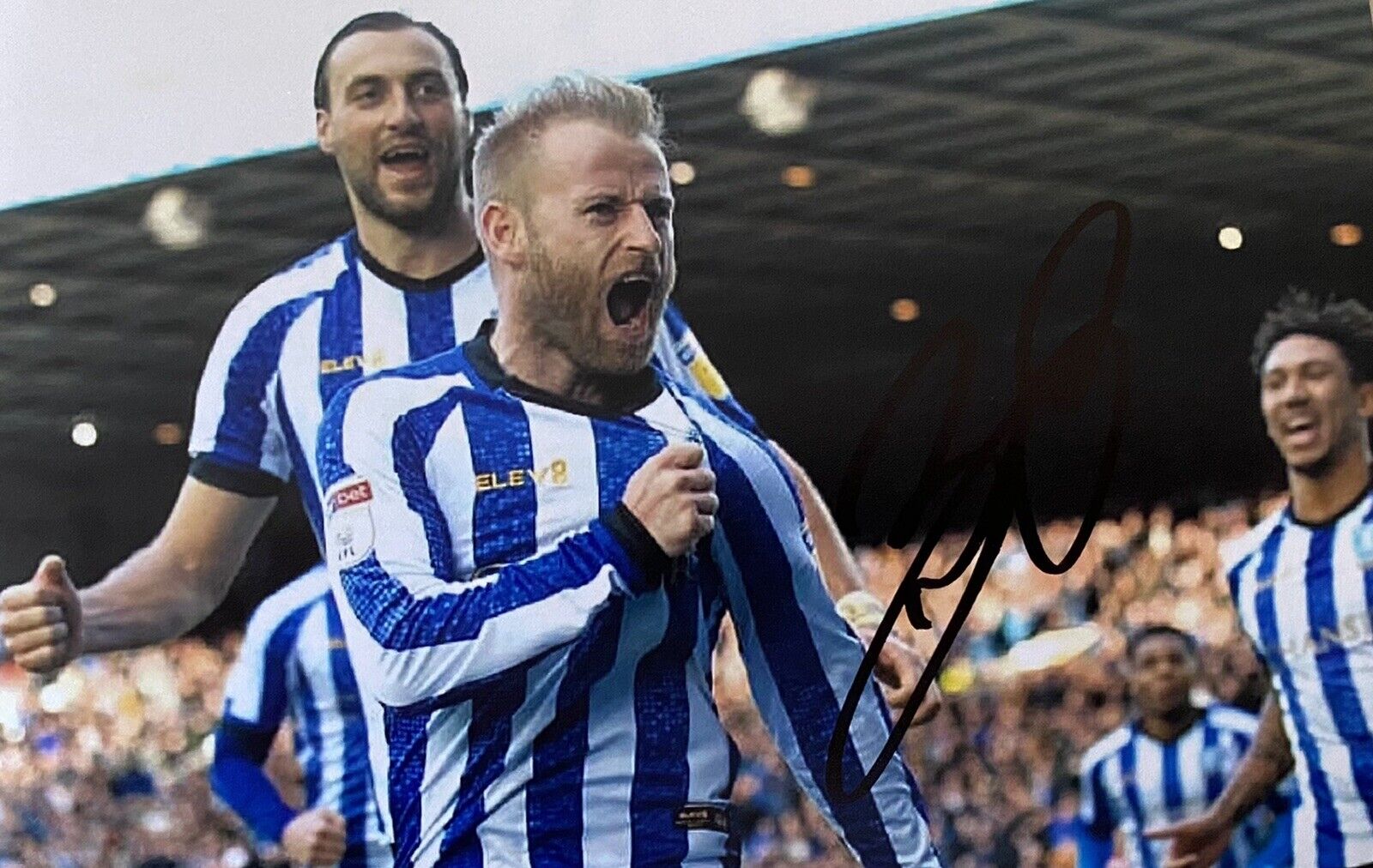 Barry Bannan Genuine Hand Signed Sheffield Wednesday 6X4 Photo Poster painting